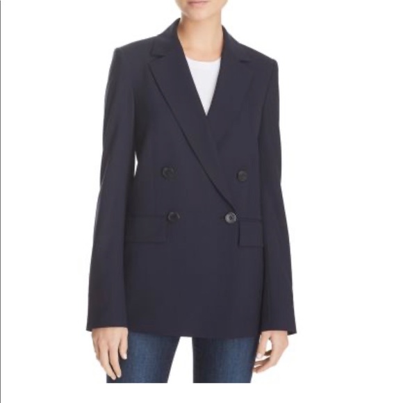 Theory Jackets & Blazers - Theory Piazza Wool Blazer Jacket Size:6 NWT